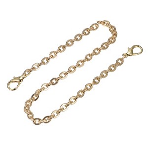 Unique Bargains Handbag DIY Accessories Iron Flat Purse Chain Strap with Buckles - 1 of 3