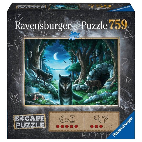Ravensburger Escape Puzzle: Curse Of The Wolves Jigsaw Puzzle - 759 Pc :  Target