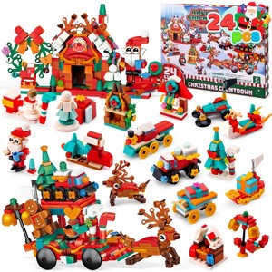 Joyfy 2025 Christmas Advent Calendar Building Blocks – 24 Days of Festive Fun! - 1 of 4