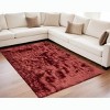 Red Shag Hand Tufted Area Rug - 2 of 4
