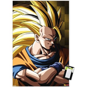 Trends International Dragon Ball Z: Cell Saga - Goku Super Saiya Unframed Wall Poster Prints - 1 of 4