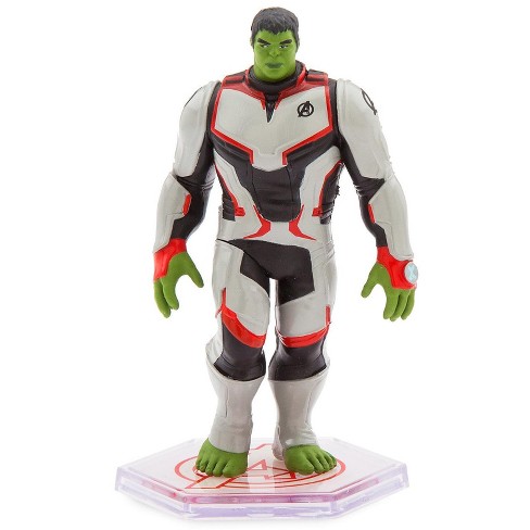 Disney Marvel Avengers Endgame Hulk 4 Inch Pvc Figure Quantum Realm Suit Loose
