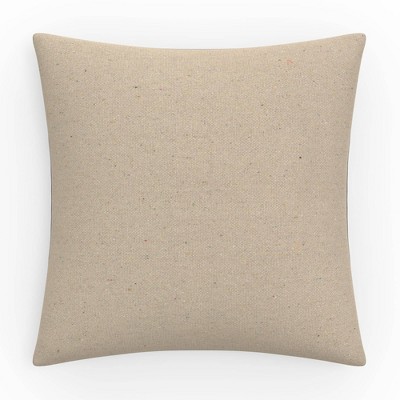18"x18" Hibo Indoor Square Throw Pillow - Pillow Perfect: Removable Cover, Zip Closure, Abstract Design