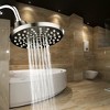 Rain Shower Head with 4 Spray Settings and Adjustable Ball Joint, 8 Inch - 4 of 4