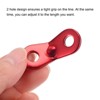 Unique Bargains Aluminum Rope Tensioner Tent Cord Adjuster for Outdoor Camping Travel - 4 of 4