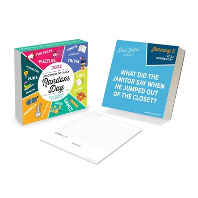 2022 Desktop Daily Calendar Another Random Day - The Time Factory