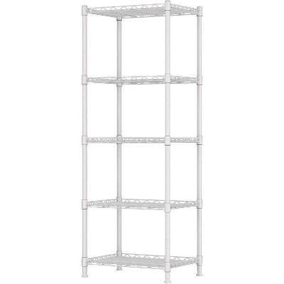 5-Wire Shelving Metal Storage Rack Adjustable Shelves,Standing Storage Shelf Units