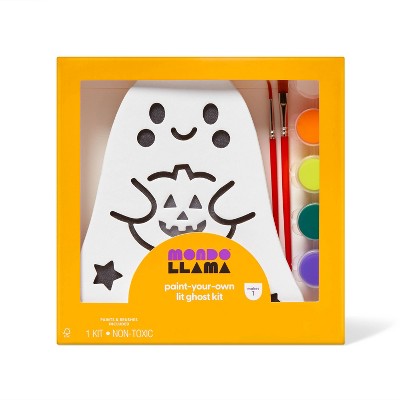 Halloween Craft Lit Paperboard Ghost Painting Kit - Mondo Llama™