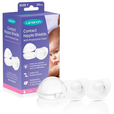 Image of Lansinoh Contact Nipple Shields - 20mm - 2ct
