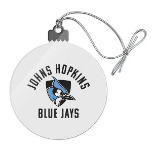 Johns Hopkins University Blue Jays Logo Acrylic Christmas Tree Holiday Ornament - 1 of 4