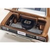 1971 Plymouth Barracuda Tahitian Walnut Metallic & White Limited Edition to 402 pieces Worldwide 1/18 Diecast Model Car by ACME - 4 of 4
