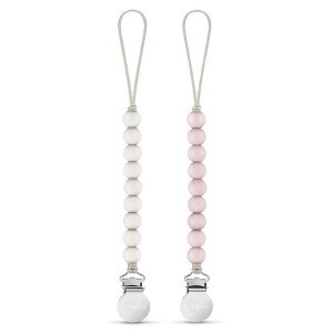 Beaded Pacifier Clip Holder for Baby Boys and Girls - 1 of 4