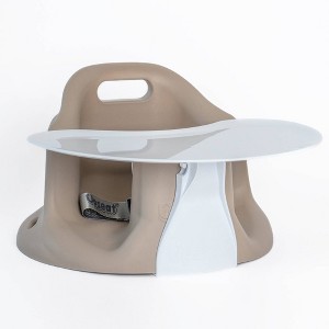 Upseat Infant Floor & Booster Seat - Taupe - 1 of 4