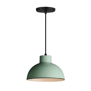 Maxim Lighting Rockport 1 - Light Pendant in  Sage Green - 1 of 4