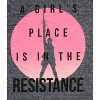 Star Wars A Girl's Place Is In The Resistance Women's Muscle Tank Adult - 3 of 4
