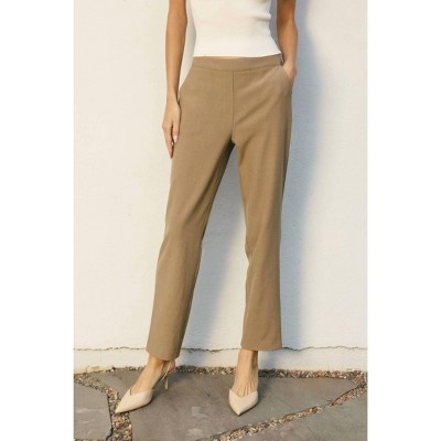 Women's Ava Pull On Tapered Trousers - DRESS FORUM