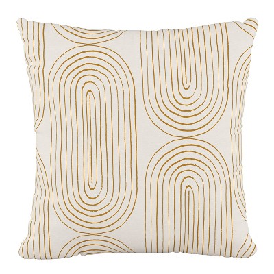 18"x18" Polyester Square Throw Pillow - Skyline Furniture