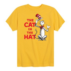 Boys' - Dr. Seuss - The Cat in The Hat Short Sleeve Graphic T-Shirt - 1 of 4