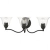 Livex Lighting Moreland 3 - Light Vanity in  Black - 2 of 4