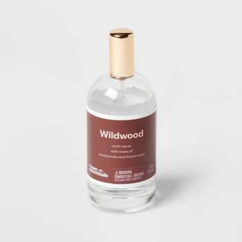 2.7 fl oz Clear Glass Room Spray Wildwood - Room Essentials™