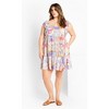 Women's Plus Size Flirty Dress - white | CITY CHIC - image 4 of 4