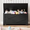 Storage Chest, Wooden Toy Storage Bench, Modern Style Lift-Top Toy Chest with Safety Hinge for Entryway, Bedroom, Living Room, - 4 of 4