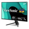 ViewSonic VX2770-MHD 27 Inch 1080p IPS Monitor with 120Hz, 1ms, Variable Refresh Rate, Eye Care, HDMI, VGA and DisplayPort Inputs - 2 of 4