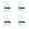 vidaXL Chair Cushion Set - 4 of 4