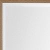 HomeRoots 53" White And Natural Framed Bathroom Vanity Mirror - 4 of 4