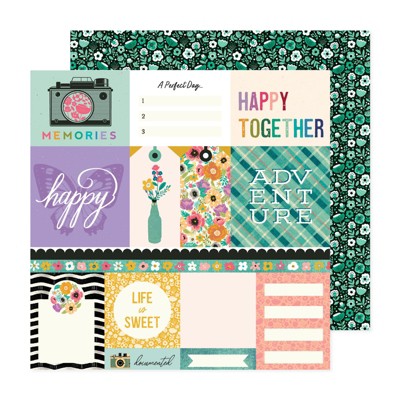 American Crafts Patterned Double-Sided Cardstock 12"X12"