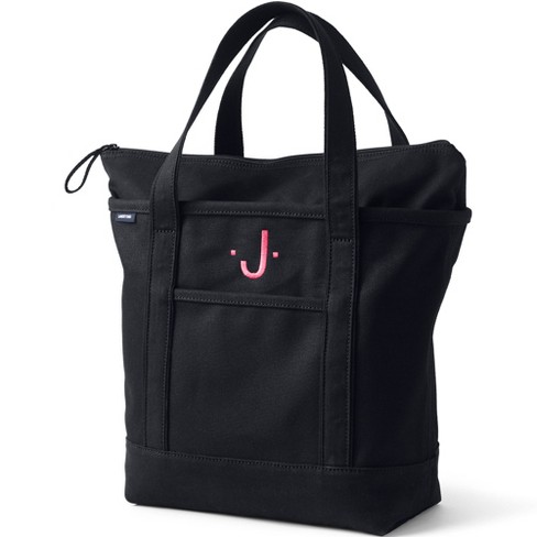 Lands end zipper on sale tote