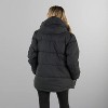 Members Only Women's Twill Block Puffer Oversized Jacket - 2 of 3