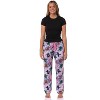 Grateful Dead Women's Dancing Bears Tie-Dye Sleep Pajama Pants Elastic Waist - 3 of 4