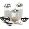 RSVP International Endurance Stainless Steel Measuring Scoop Collection, Oval, 1-Cup - 2 of 3
