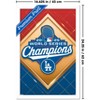 Trends International MLB Los Angeles Dodgers - 2025 World Series Team Logo Framed Wall Poster Prints - 3 of 4