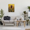 Stupell Industries Happy Bear Sunflower Field Framed Giclee Art, Gray, 24" x 30" - 3 of 4