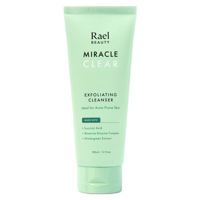 Rael Beauty Miracle Clear Exfoliating Cleanser for Acne - 5 fl oz