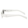 Prada PR 26ZS 17K08Z Womens Oval Sunglasses Talc 55mm - 3 of 3