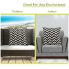 Majestic Home Goods,Pillow Chevron - 4 of 4