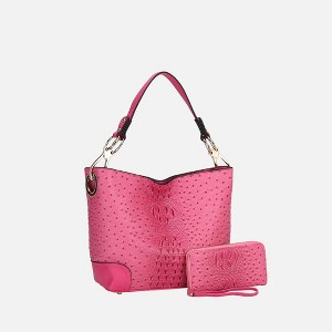 MKF Collection Wandy Soft Vegan Leather Hobo & Wallet Set by Mia K - 1 of 4