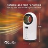 LivePure LP2200 Turbine Vortex Auto-Duster Ceramic Heater – 1500W, Remote Control, 12-Hour Timer Digital Thermostat, 60° Oscillation - 2 of 4