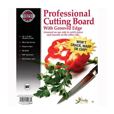 Norpro Large White Plastic Professional Cutting Board