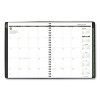 Recycled Weekly Vertical-Column Format Appointment Book, 11 x 8.25, Black Cover, 12-Month (Jan to Dec): 2026 - 4 of 4