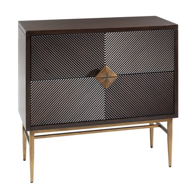 Alma 2 Drawers Chest - Morocco