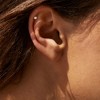 RS Pure by Ross-Simons 0.10 ct. t.w. Diamond Stud Earrings in 14kt Yellow Gold - 4 of 4