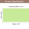 Unique Bargains Wallpaper, Peel and Stick Wallpaper Contact Paper Solid Color Vinyl Self-Adhesive Wall Paper Decorative Green 197"x23.6" - 2 of 4