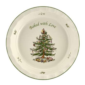 Spode Christmas Tree Loaf Pan | Set of 2 baking Dishes for Meatloaf, Bread  and Cake | 7.75 x 3.5 Inch Pans made of Fine Earthenware | Dishwasher Safe