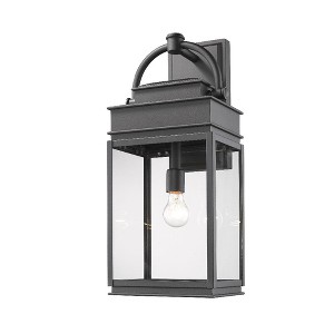 Artcraft Lighting Fulton 1 - Light Wall Light in  Black - 1 of 1