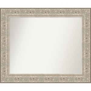 Amanti Art Luxe Non-Beveled Framed Bathroom Vanity Wall Mirror - 1 of 4