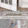 Angel Sar 5x7 Feet Flannel Faux Fur Area Rug, Vintage Pattern, Non Slip Backing, Machine Washable, for Living Room High Traffic Areas - 4 of 4